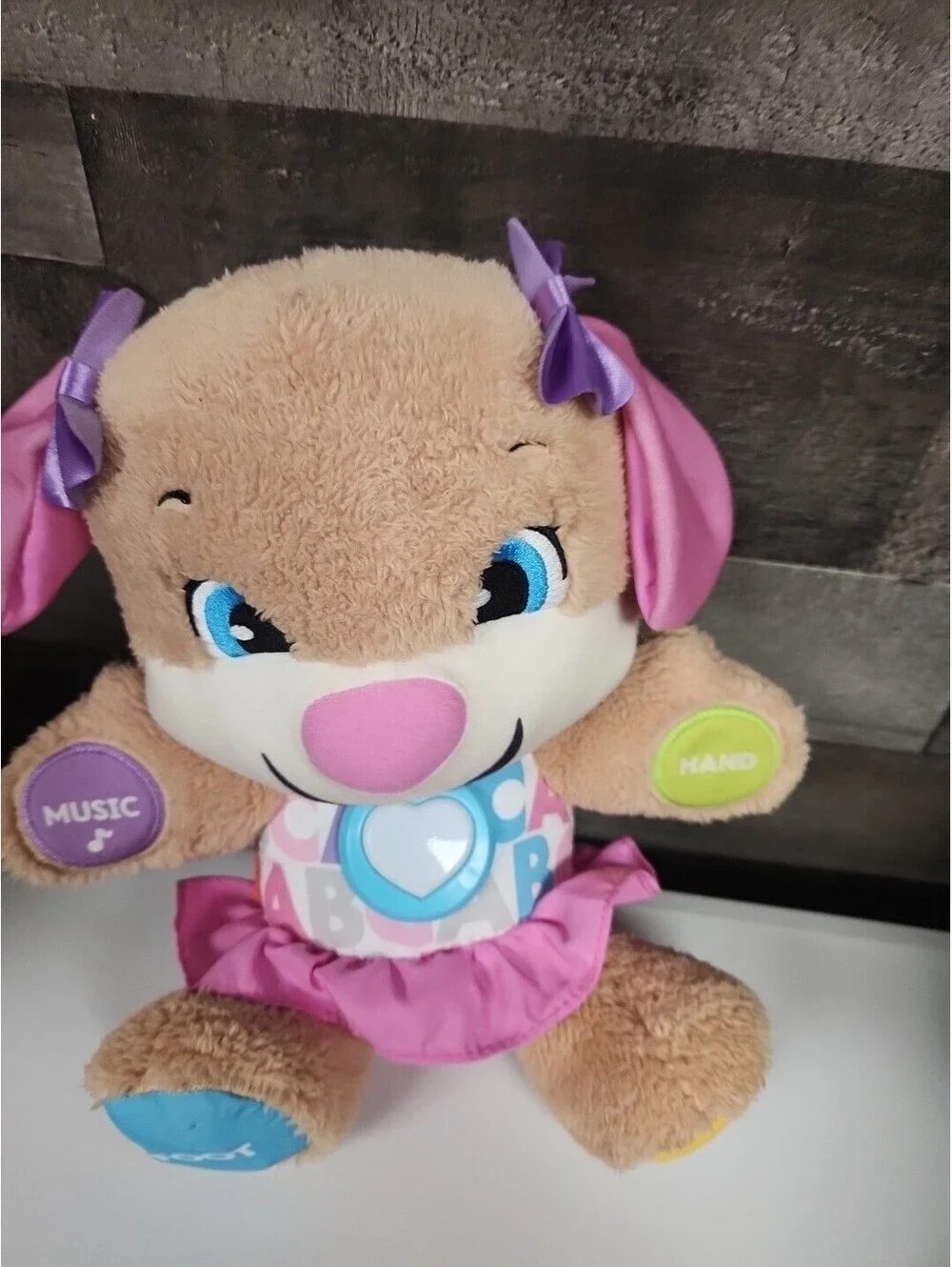 Fisher Price Laugh Learn Smart Stages  Puppy Dog Toddler Baby  Interactive Toy!.